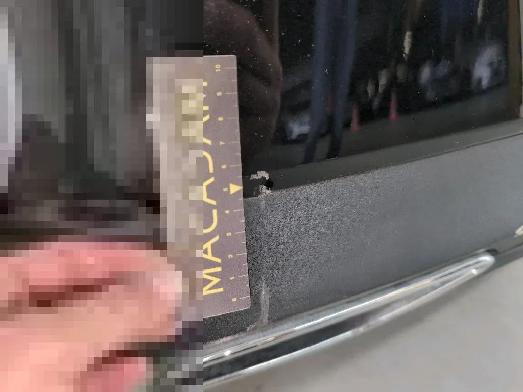 Dommages constatés