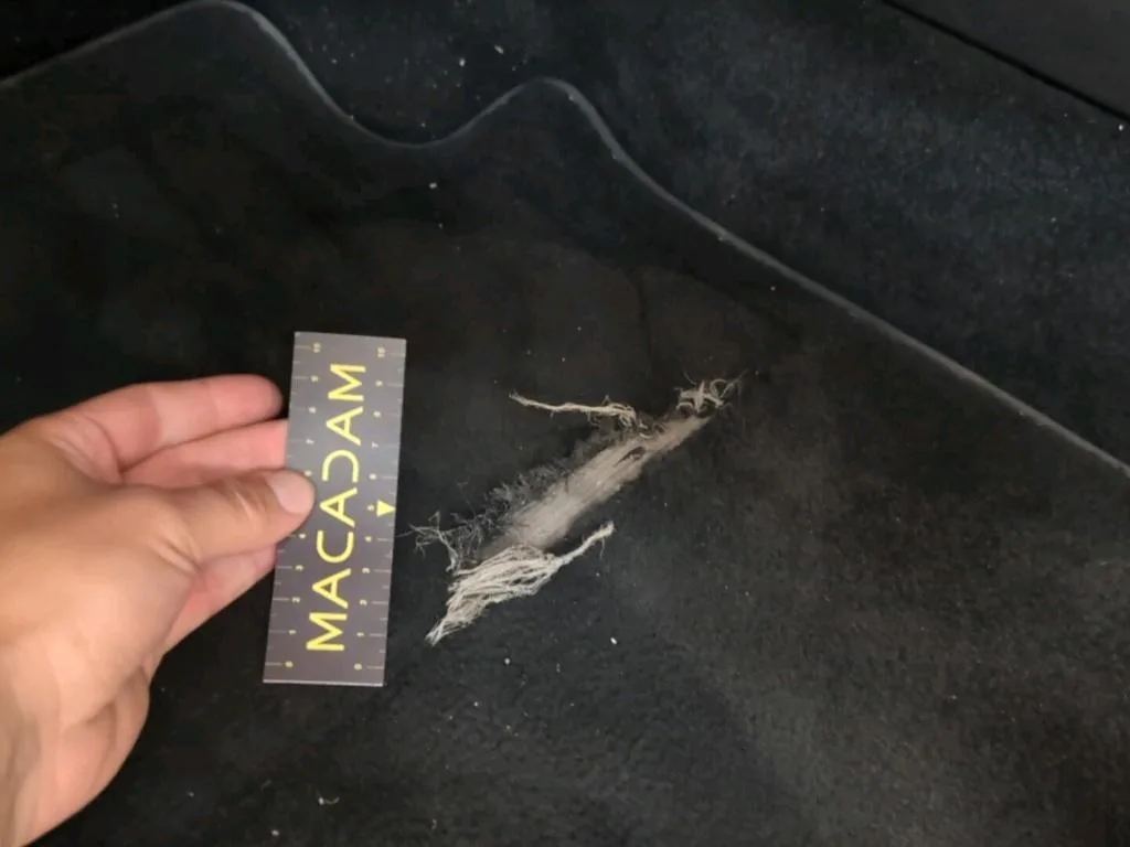 Reported damage